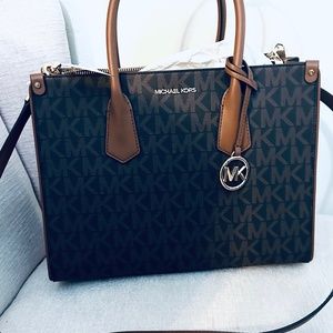 Michael Kors Large Satchel Maple